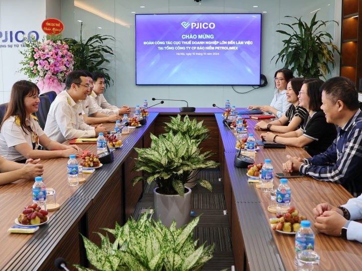 Tổng cục Thuế chúc mừng PJICO nhân Ngày Doanh nhân Việt Nam